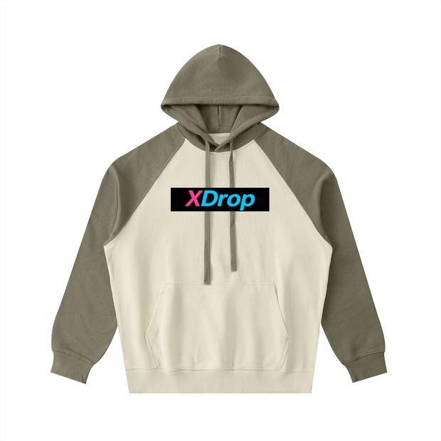 mens, menswear, limitededition,core collection, color block h,xdrop core, streetwear hoodie,,oversized fit, sporty style, c,contrast panel hoodie, everyda
