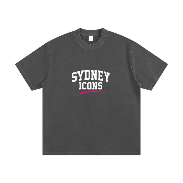 Heavyweight Vintage Washed Frayed T-Shirt