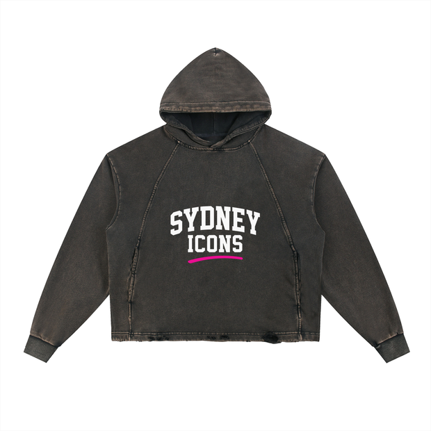 men hoodie, vintage hoodie,,washed hoodie, frayed hem,frayed hem, loose fit,streetwear, cotton hoodie,,washed finish, minimalist,xdrop, australian brand,sporty street