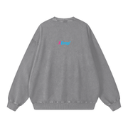 Snow Washed Oversized Sweatshirt