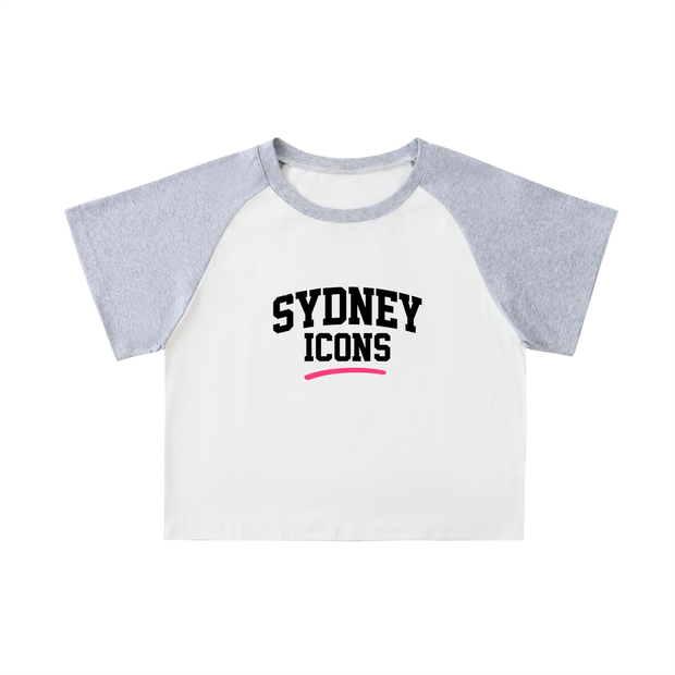 xdropfit, womenswear, colorblo,women,croptop, raglansleeve, sportyl,ottonblend, aussiedesign, prem,minimaliststyle, summerfashion,limiteddrop