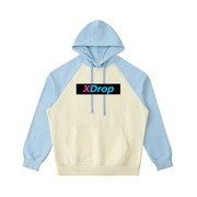 mens, menswear, limitededition,core collection, color block h,xdrop core, streetwear hoodie,,oversized fit, sporty style, c,contrast panel hoodie, everyda