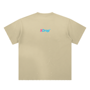 xdrop, menswear, painttee,,sunfade, frayedtee, streetwear,aussiedesign, cottontee, aussi,mens,artisticfit, relaxedfit, handc,dropfashion