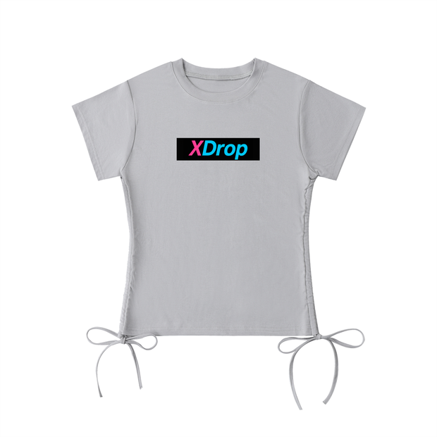 womens, womenswear,limitededition, corecollection,core collection, drawstring te,xdrop core, women’s streetwear,minimalist fashion, cotton ble,summer essential, premium basi
