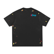 mens, womens, limitedEdition,xdrop, perthicons, drop020,paintsplatter, handpainted, st,unisexstyle, purecotton, perth,artistictee, australianbrand, ,streetfashion