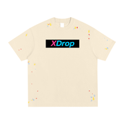 womens, mens, limitededition,core collection, paint splatte,washed cotton t-shirt, hand pa,xdrop core, streetwear austral,artisan streetwear, minimalist,premium streetwear, creative b