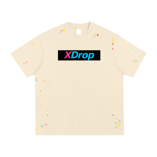 womens, mens, limitededition,core collection, paint splatte,washed cotton t-shirt, hand pa,xdrop core, streetwear austral,artisan streetwear, minimalist,premium streetwear, creative b