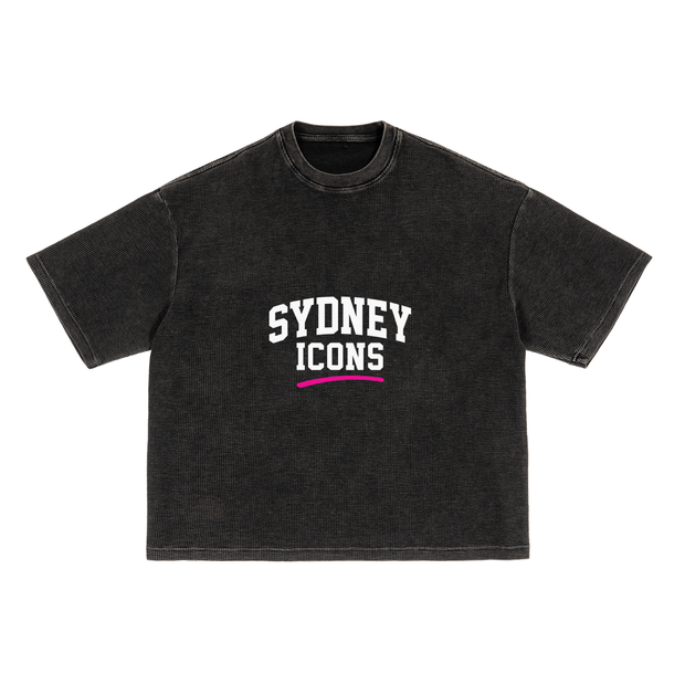 xdrop, menswear, waffletee,mens,texturedtee, washedtee, street,cottonblend, aussiedesign, box,relaxedstyle, aussiebrand, mod,dropfashion