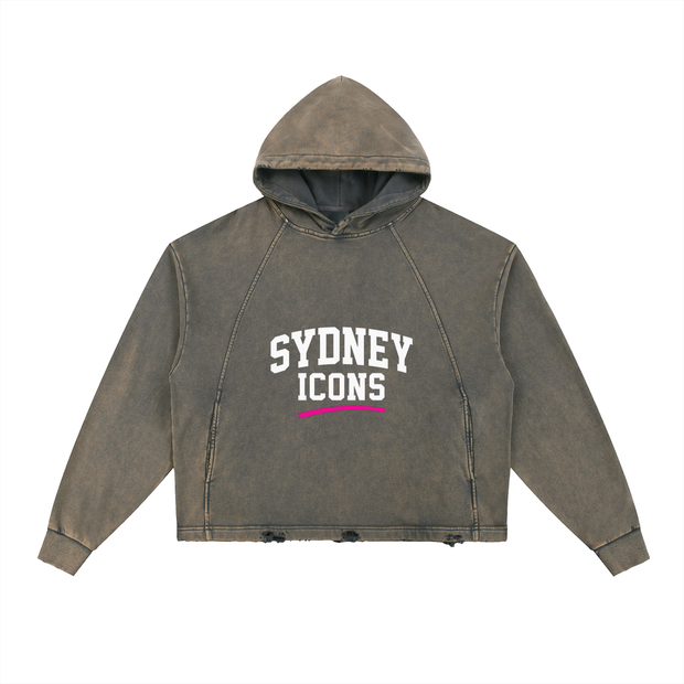 men hoodie, vintage hoodie,,washed hoodie, frayed hem,frayed hem, loose fit,streetwear, cotton hoodie,,washed finish, minimalist,xdrop, australian brand,sporty street