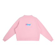 women, womenswear,xdrop, womenswear, fleececrew,midneck, cottonblend, aussiede,aussiebrand, relaxedfit, cropp,womensstyle, streetwearau, coz,dropfashion