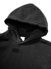 Men Drop019,men hoodie,,vintage hoodie, frayed fleece,,washed hoodie, loose fit,streetwear, cotton blend,,minimalist, xdrop,,australian brand, raw hem,everyday wear