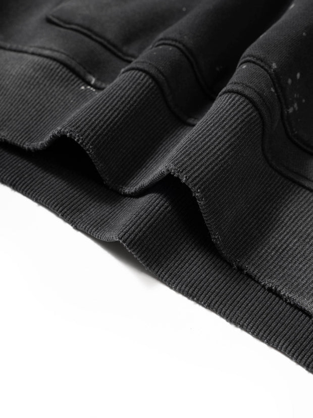 Men Drop019,men hoodie,,vintage hoodie, frayed fleece,,washed hoodie, loose fit,streetwear, cotton blend,,minimalist, xdrop,,australian brand, raw hem,everyday wear