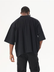 core collection, boxy t-shirt,,mens, menswear, llimited,one-piece cut, heavyweight cot,structured streetwear, minimal,premium streetwear, clean silh,timeless basics