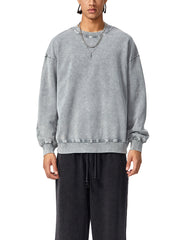 Snow Washed Oversized Sweatshirt