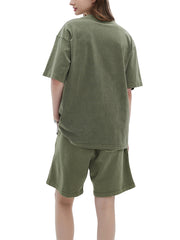 Enzyme Washed T-Shirt