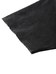 Heavyweight Vintage Washed Frayed T-Shirt