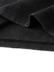 Heavyweight Vintage Washed Frayed T-Shirt