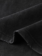 Heavyweight Vintage Washed Frayed T-Shirt