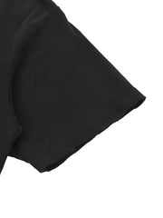 Snow Washed Raw-Hem T-Shirt