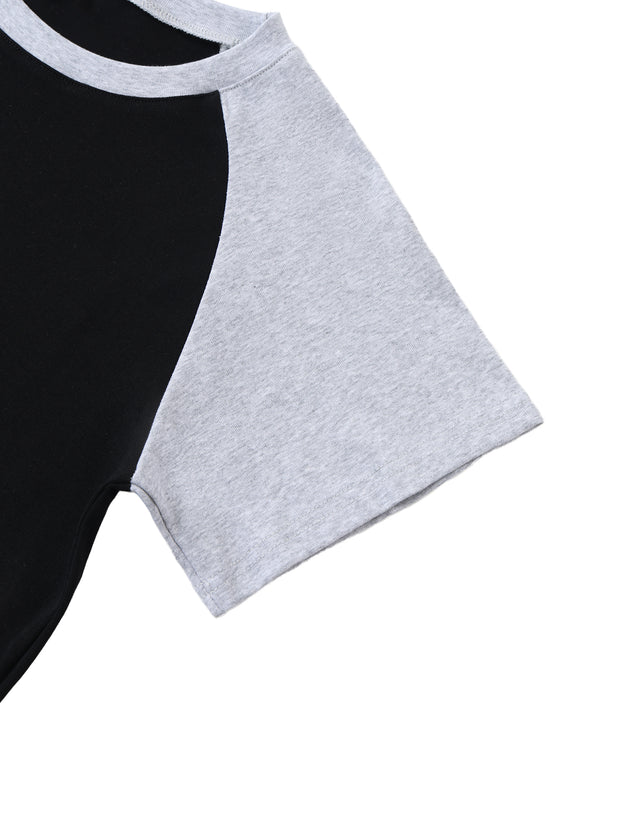 xdropfit, womenswear, colorblo,women,croptop, raglansleeve, sportyl,ottonblend, aussiedesign, prem,minimaliststyle, summerfashion,limiteddrop