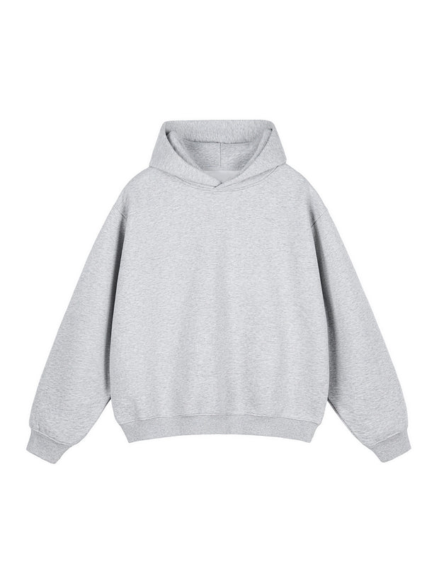 Fleeced Boxy Hoodie