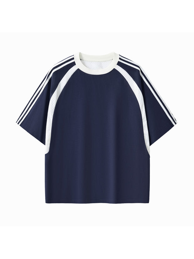 mens, womens, ,xdrop, perthicons, drop020,,contrastmesh, paneltee, cotton,unisexstreetwear, perthcollect,premiumstreetwear, stripesdesi,urbanfashion