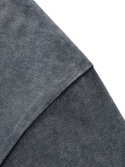 Snow Wash Raw-Hem Boxy T-shirt